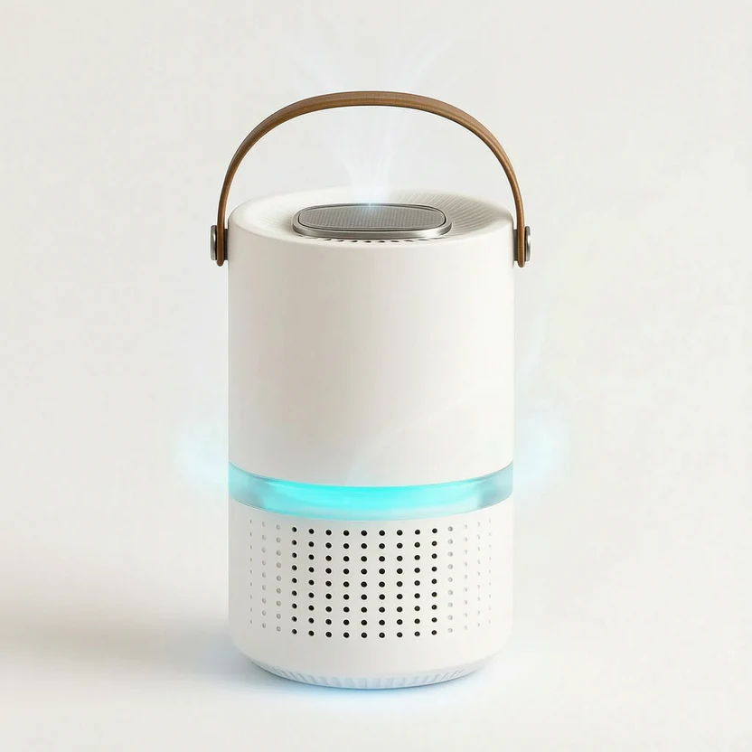 Portable Air Purifier - Filtering Indoor Air