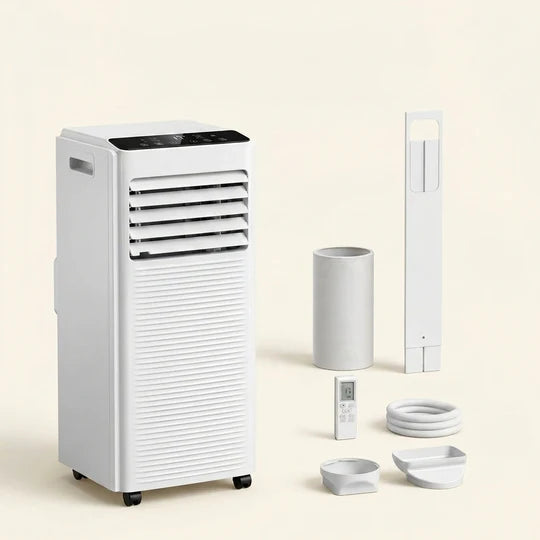 Air Con Unit 9000 BTU – Portable Air Conditioner & Dehumidifier with Window Kit