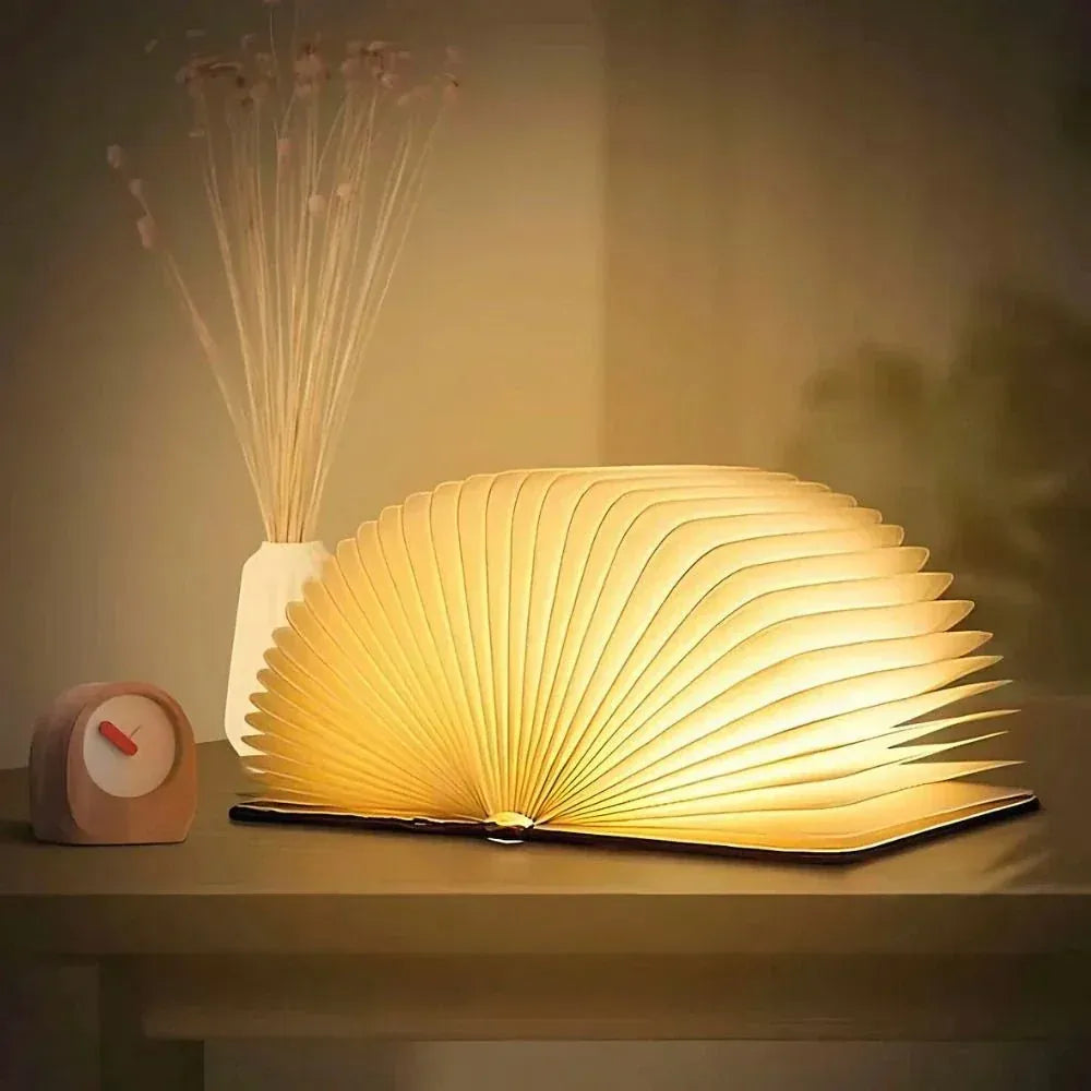 Lumibook Table Lamp | 360° Foldable Rechargeable Light