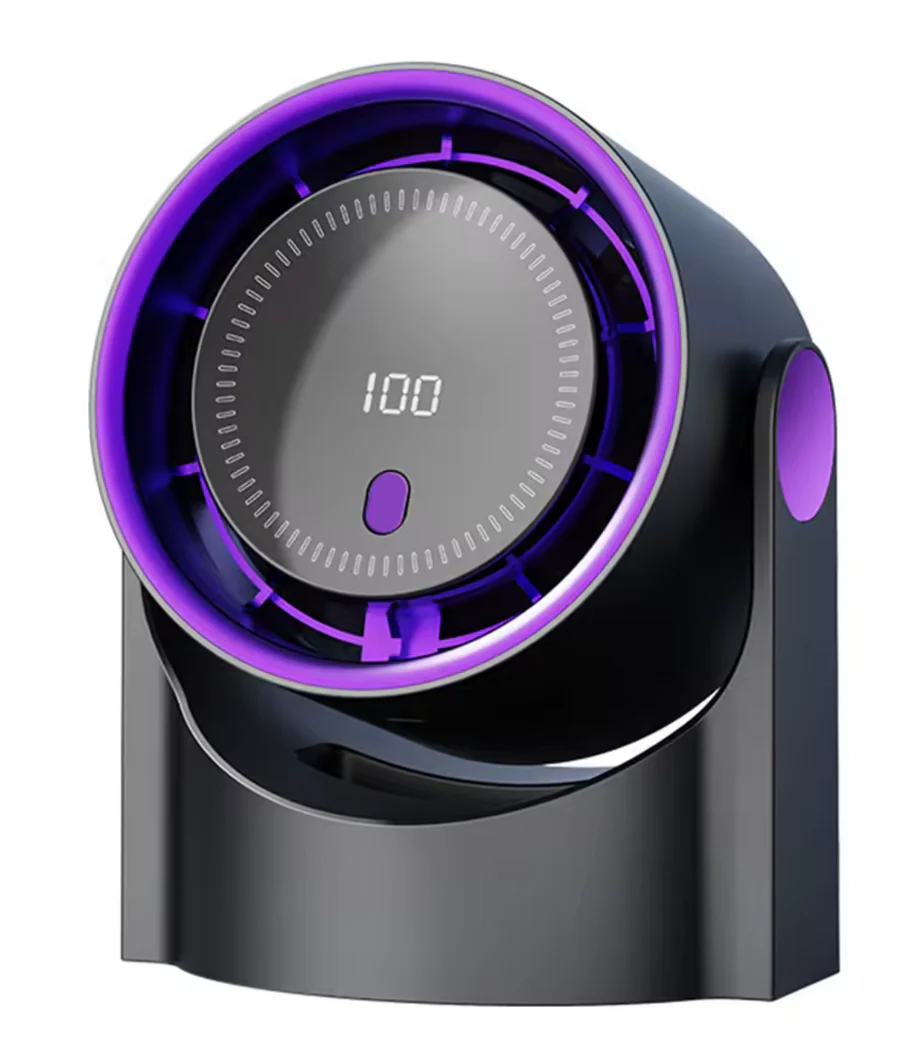 Silent Table Fan with Digital Display