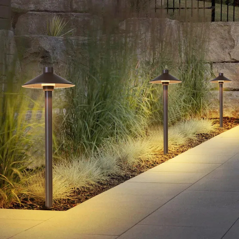 Umbrella Style Bollard Light