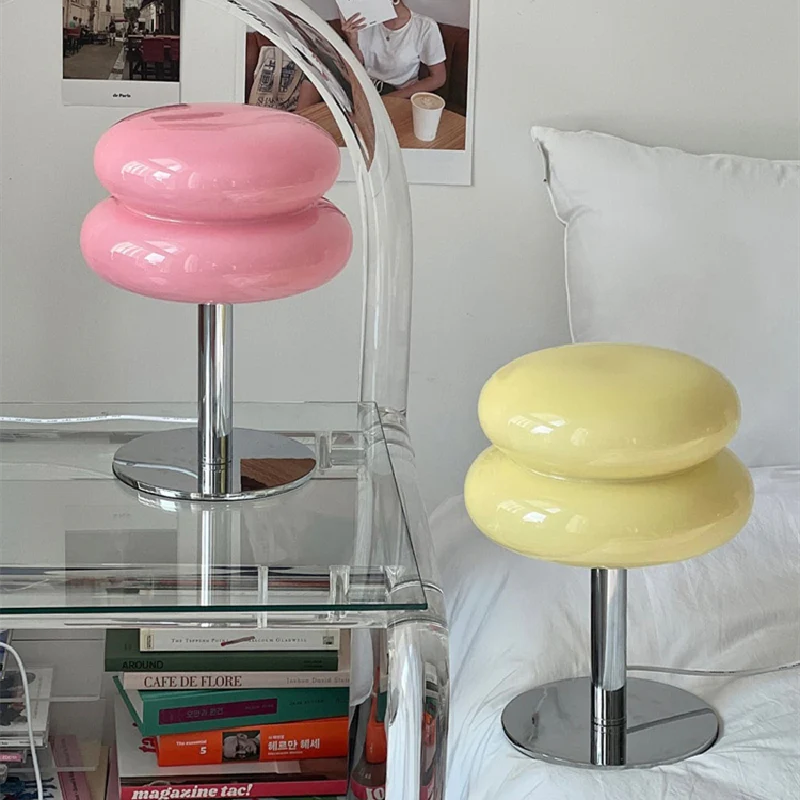 Glass table lamp | Modern retro accent light