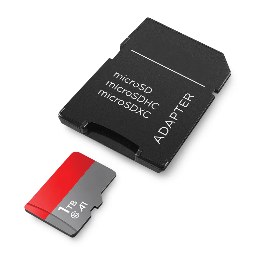 External Hard Drive Portable SSD High Speed 1TB Micro SD Card