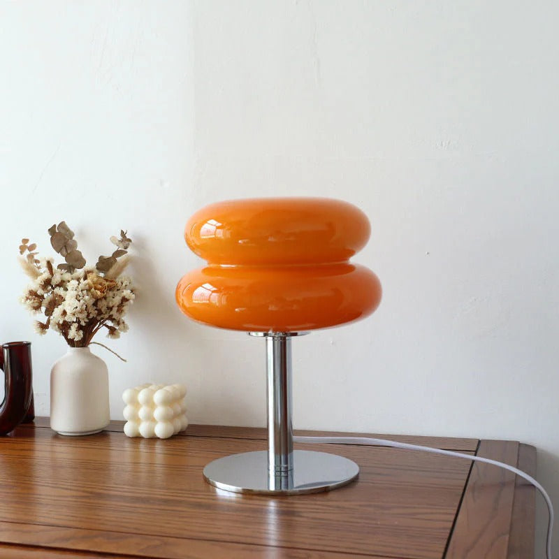 Glass table lamp | Modern retro accent light