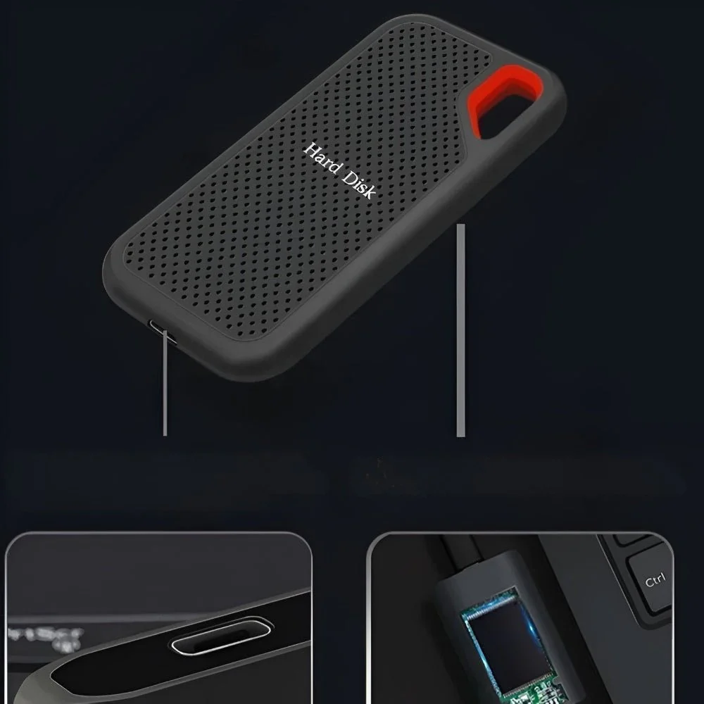 Portable External Hard Drive High Speed Data Storage