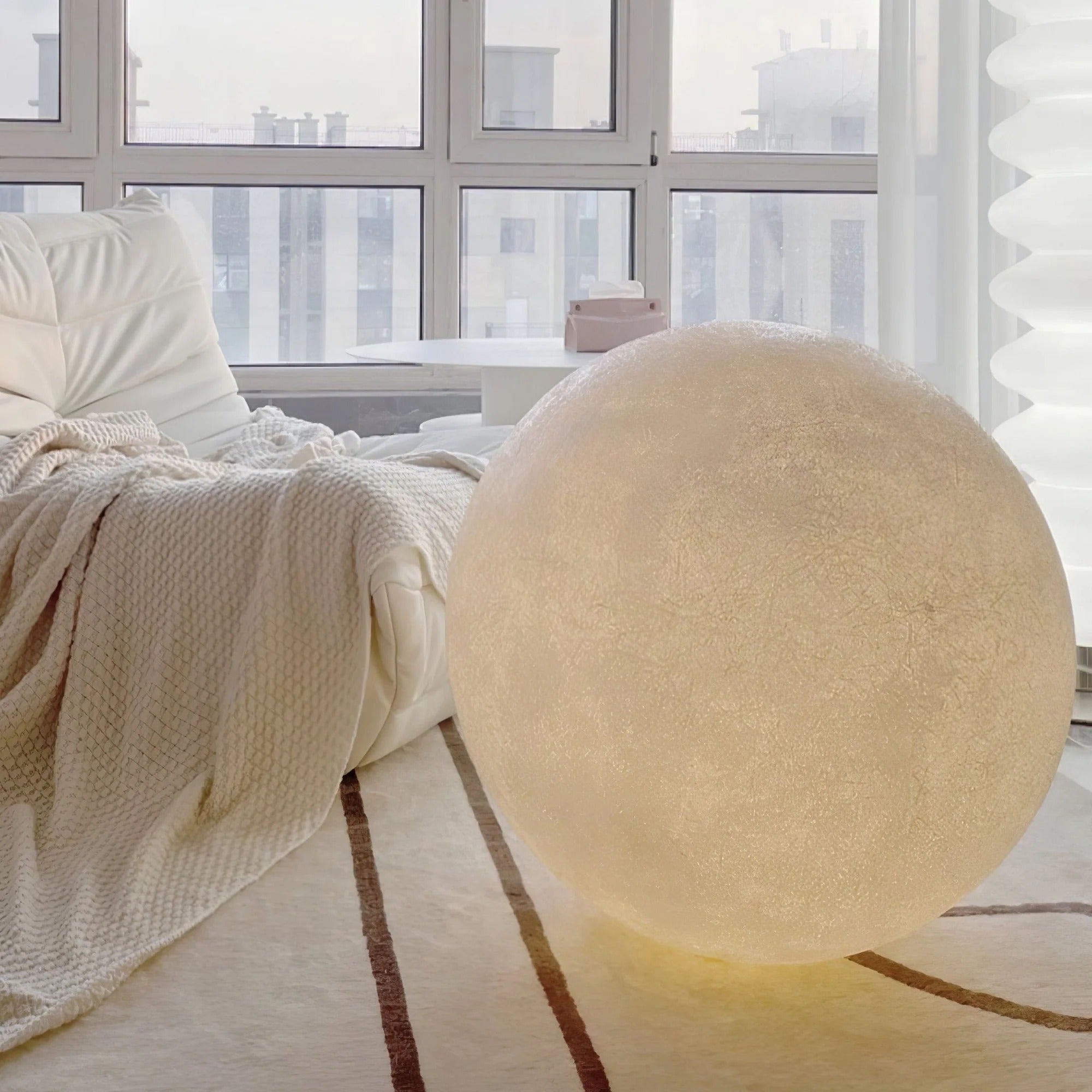 3D Moon Lamp Table LED Dimmable Bedside Night Light Bedroom Home Decor