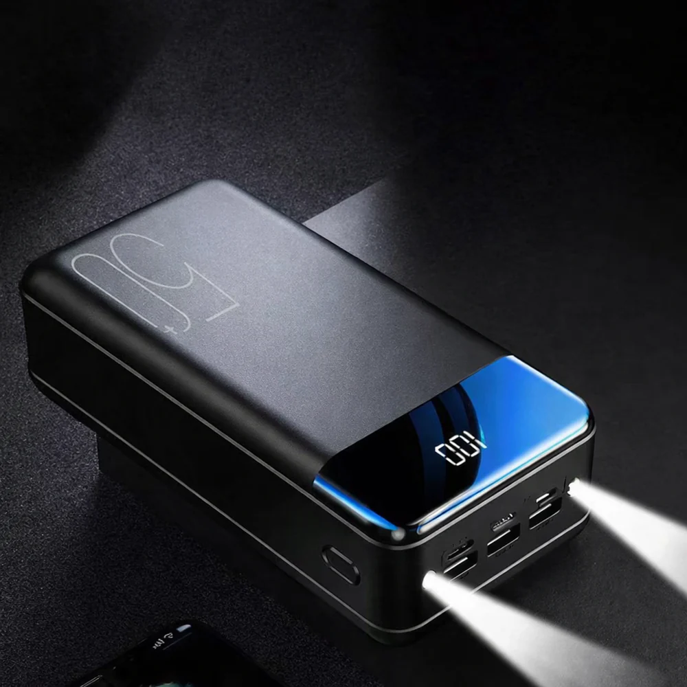 Power bank with modern design and extra long battery life for travel
