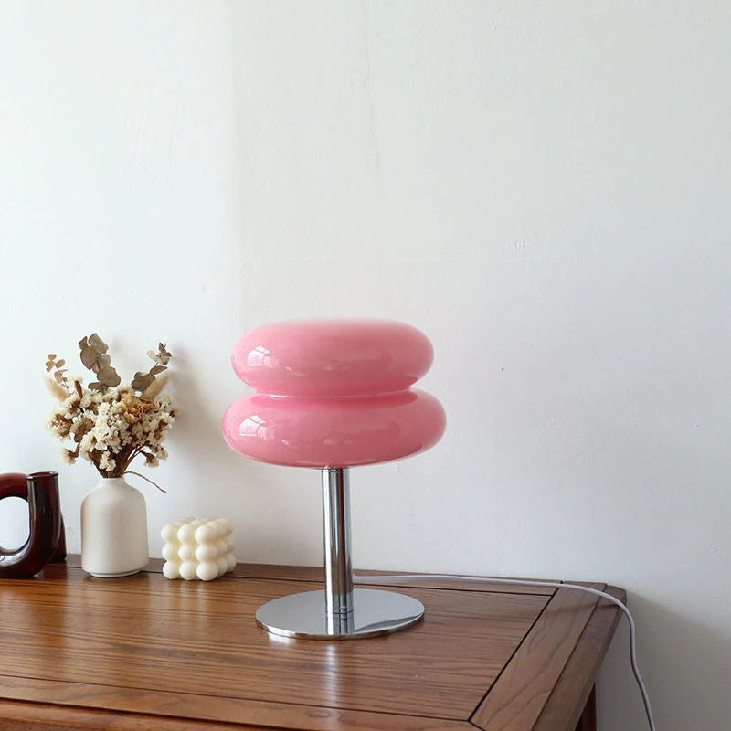 Glass table lamp | Modern retro accent light