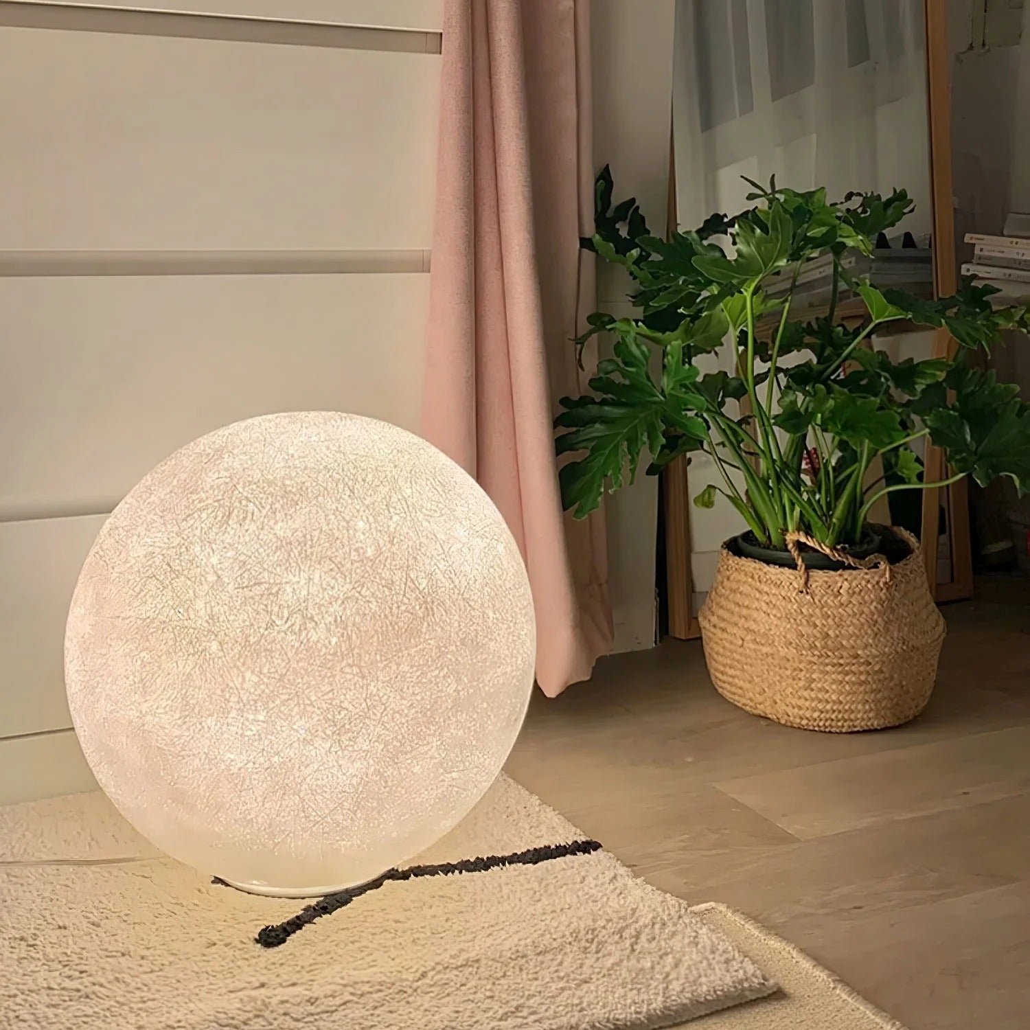 3D Moon Lamp Table LED Dimmable Bedside Night Light Bedroom Home Decor