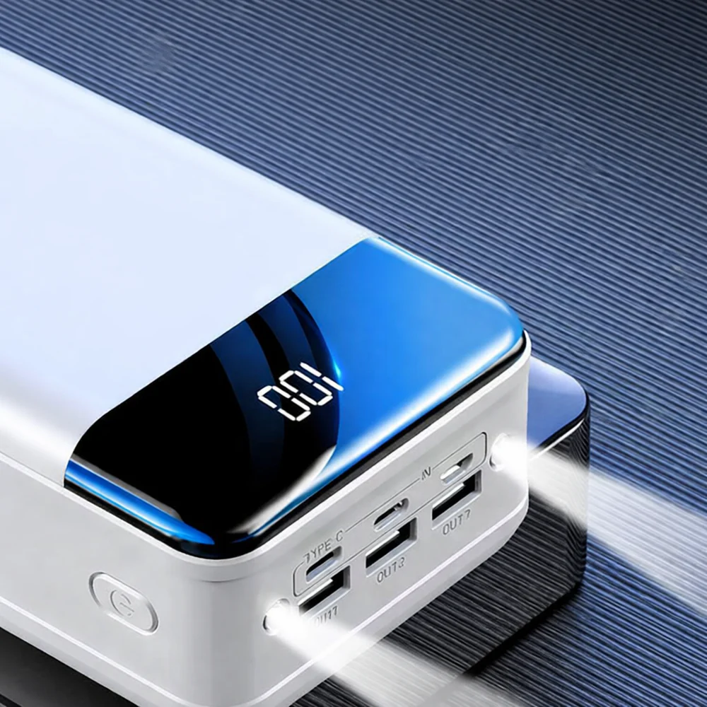Power bank with modern design and extra long battery life for travel