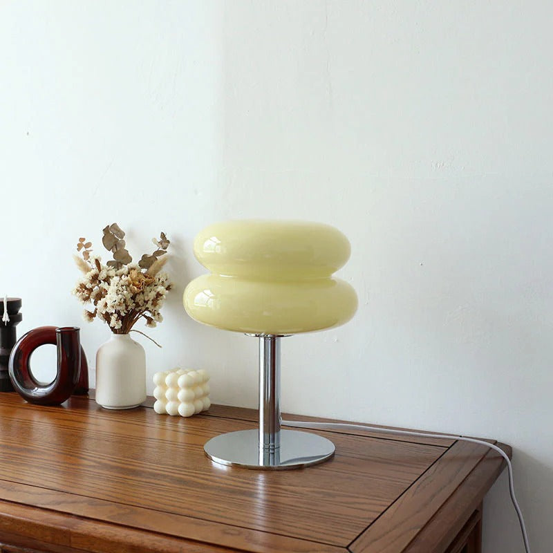 Glass table lamp | Modern retro accent light