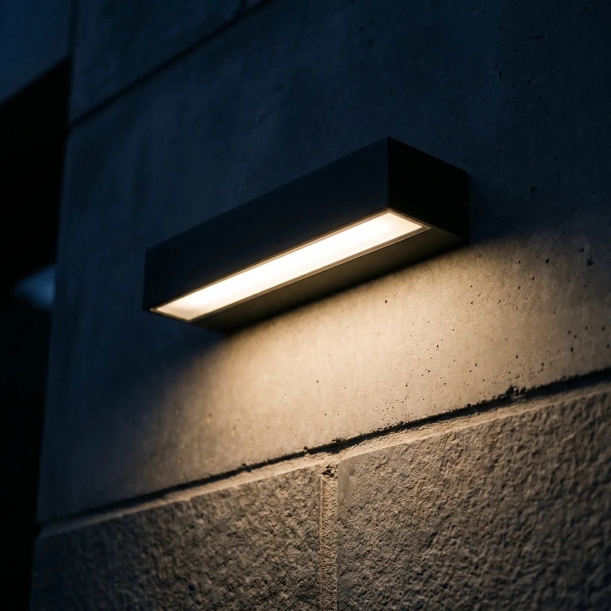 Modern Linear Wall Lamp - Illuminating Dark Pathways