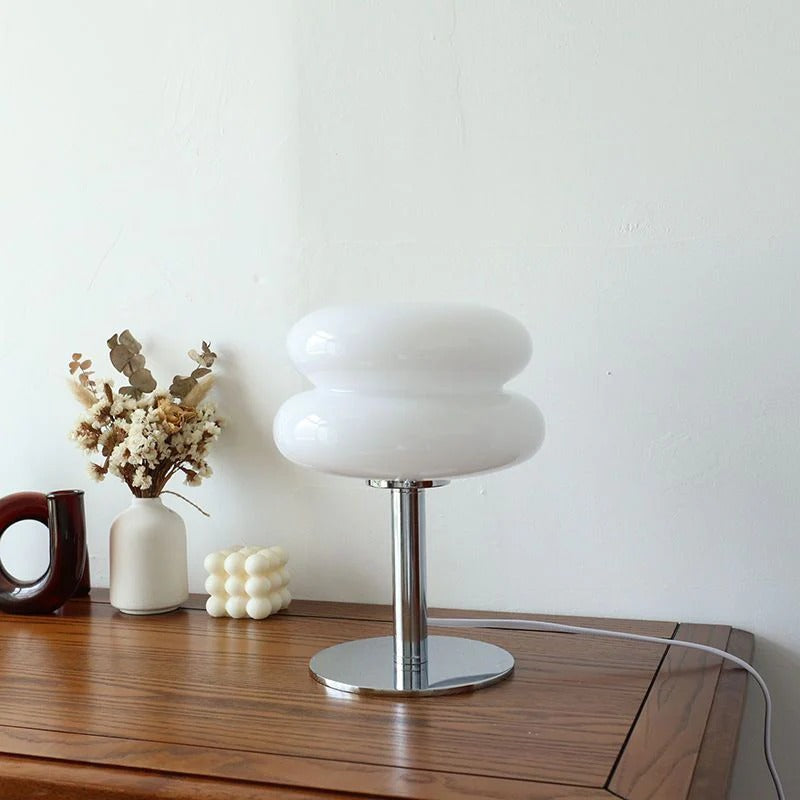Glass table lamp | Modern retro accent light