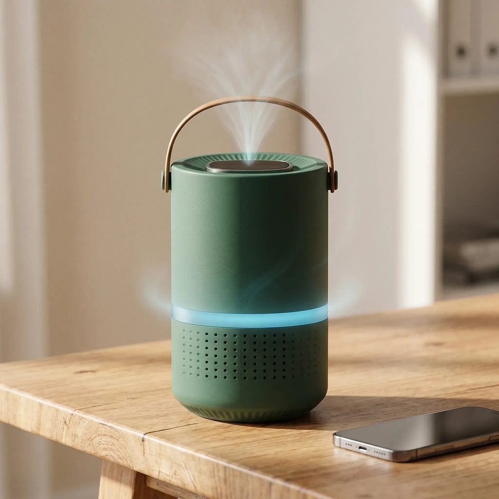 Portable Air Purifier - Filtering Indoor Air