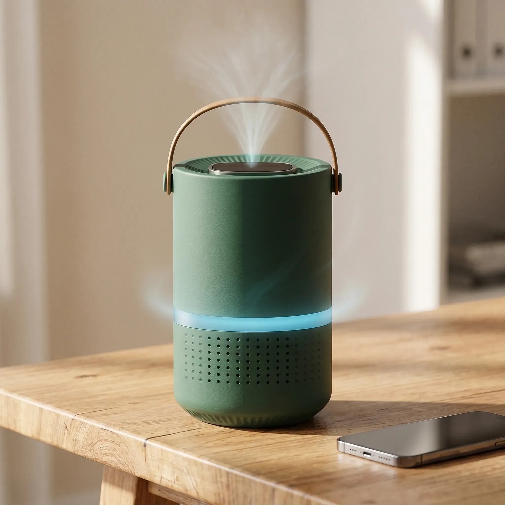 Portable Air Purifier - Filtering Indoor Air