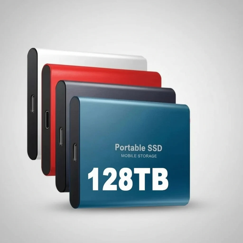 Portable External Hard Drive SSD High Speed USB Memory 128TB