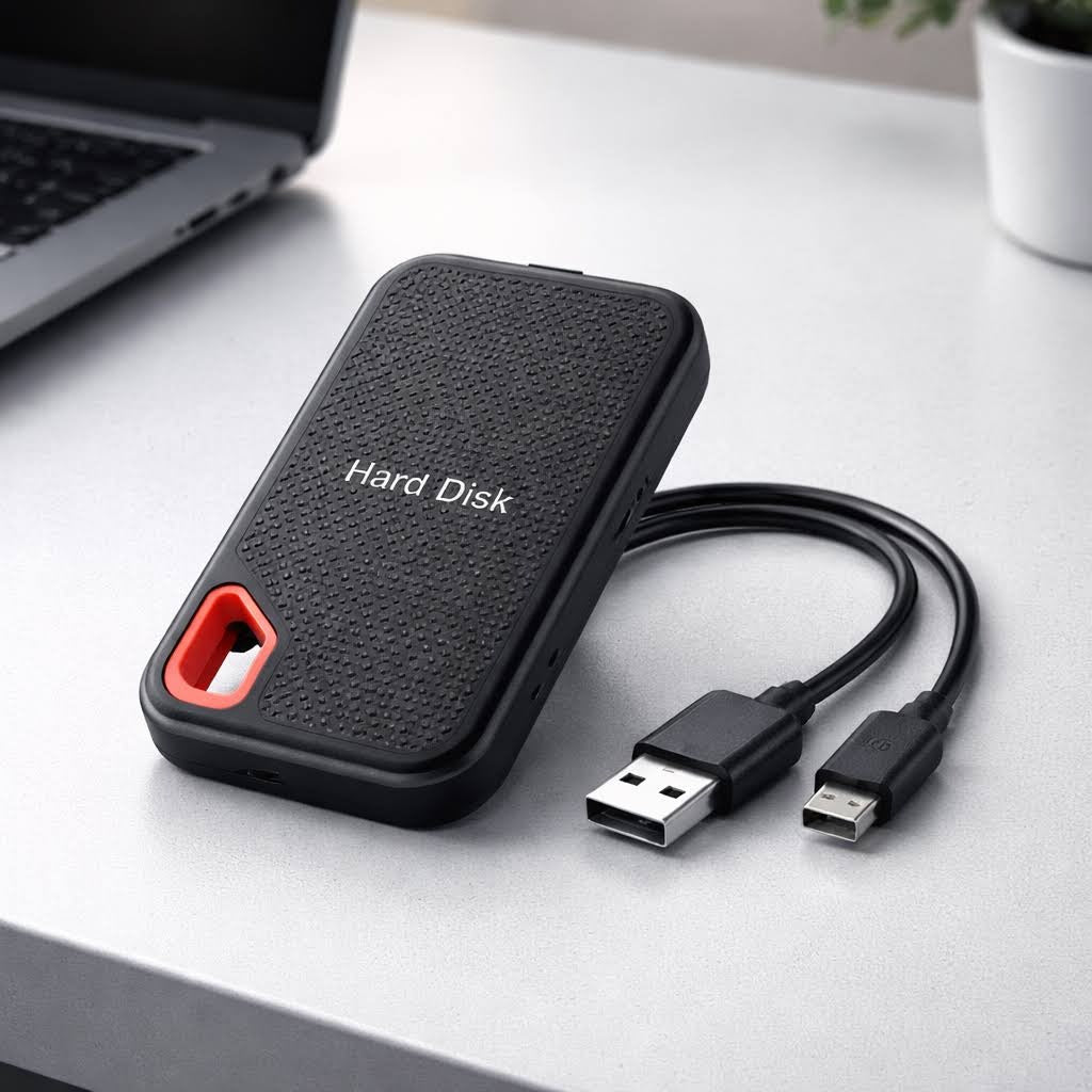 Portable External Hard Drive High Speed Data Storage