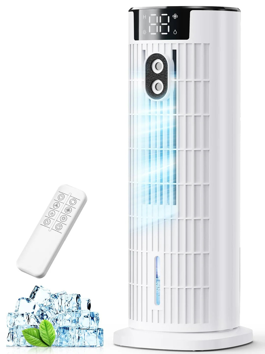 Portable 4-in-1 Room Cooler with Remote Control and Timer