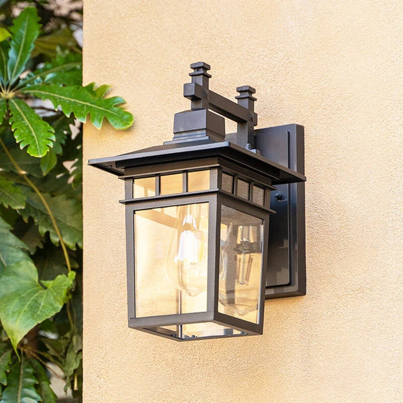 Outdoor Waterproof Lantern Wall Light