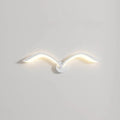 Nordic Minimalist Seagull 1-Light LED Wall Sconce Lamp