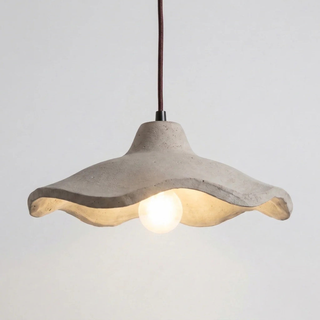 Organic Cement Pendant Lamp