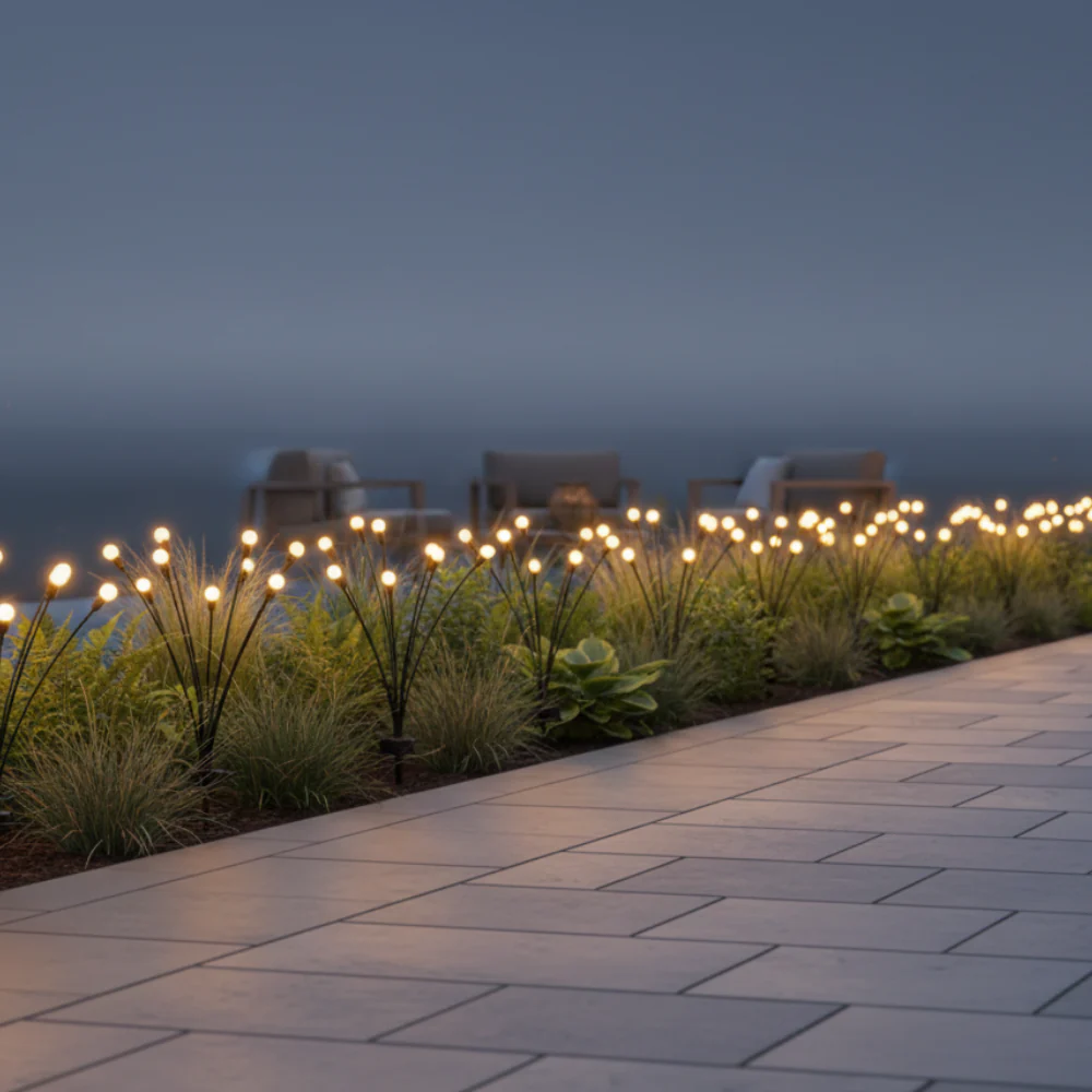 Elegant Solar Firefly Garden Lights | Outdoor Lighting with Lumens for Gardens or Patios