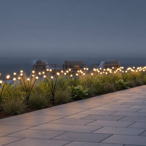 Elegant Solar Firefly Garden Lights | Outdoor Lighting with Lumens for Gardens or Patios