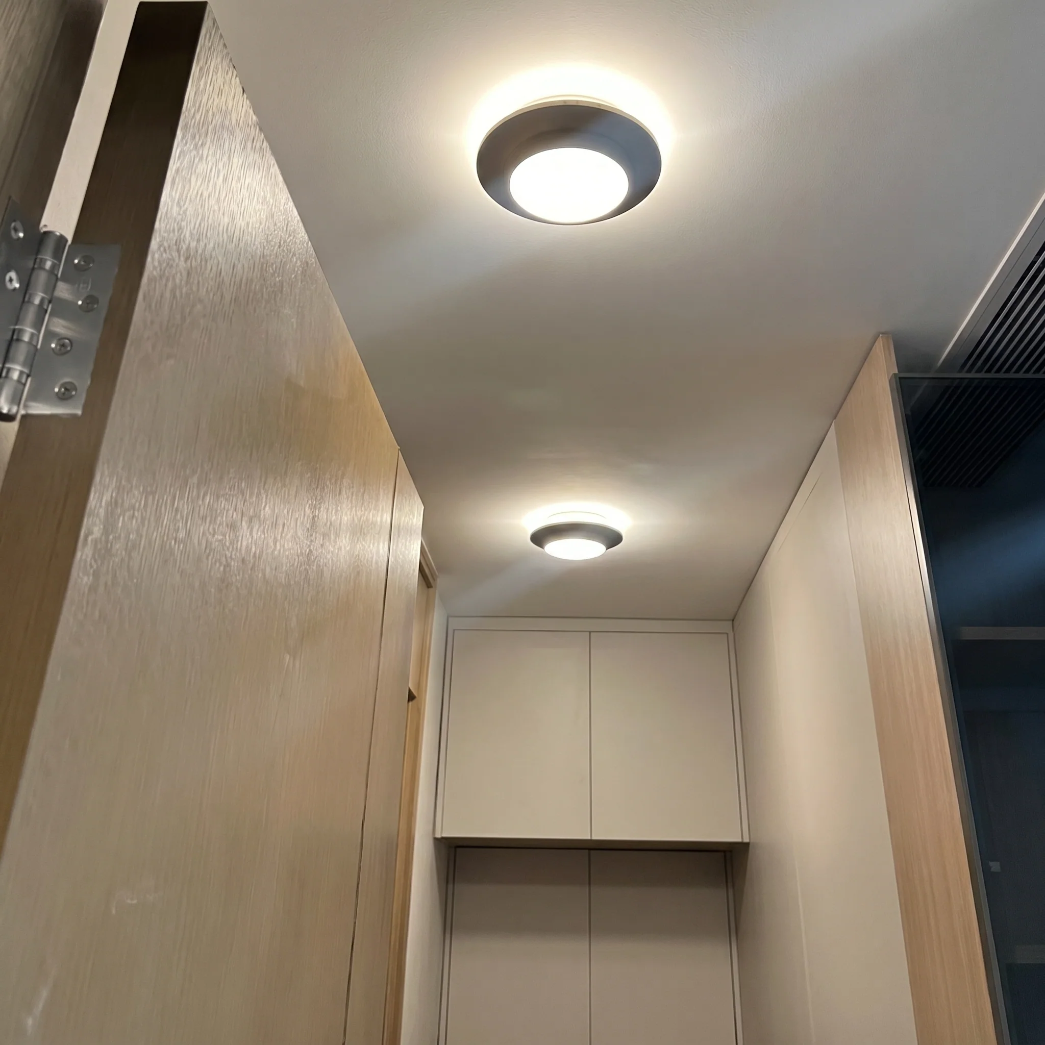 Nordic Wood LED Flush Mount Ceiling Light