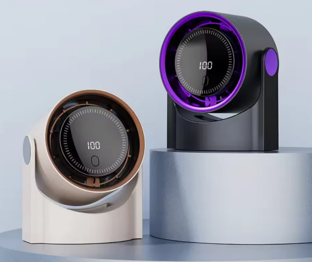 Silent Table Fan with Digital Display