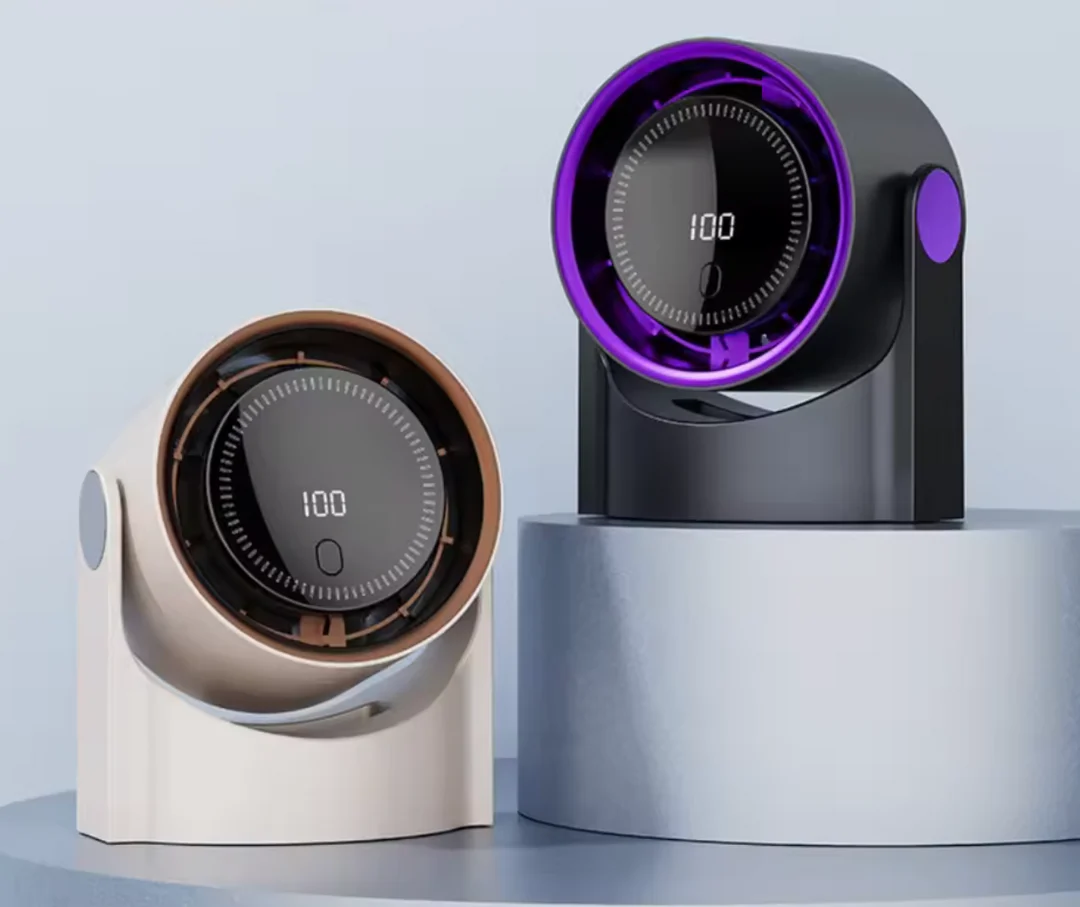 Silent Table Fan with Digital Display